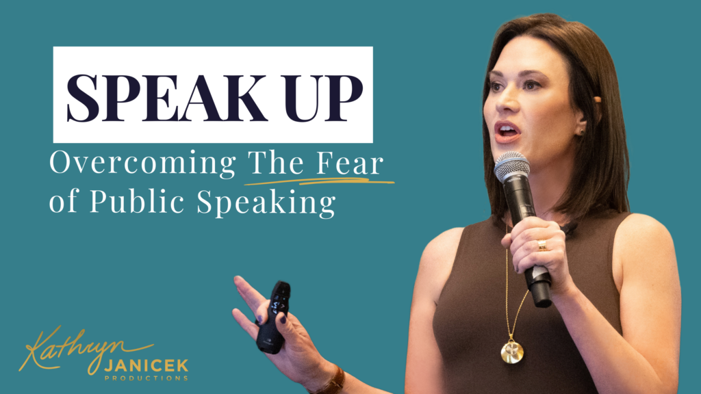 Speak Up: Overcoming The Fear of Public Speaking