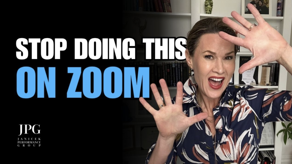 Virtual Backgrounds Are Unprofessional and Undermine Your Executive Presence